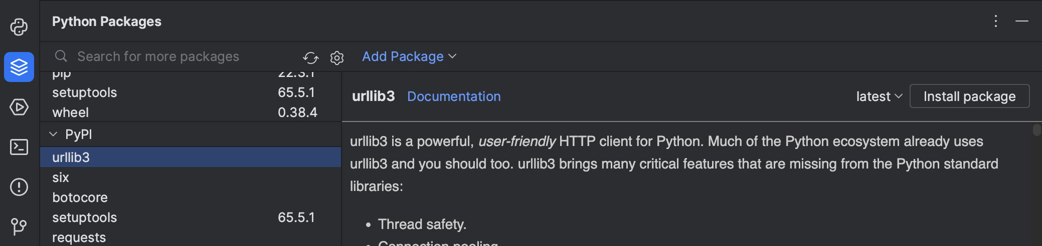 Quick start guide | PyCharm Documentation