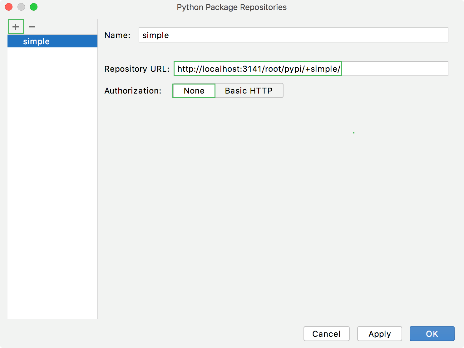 Python package manager