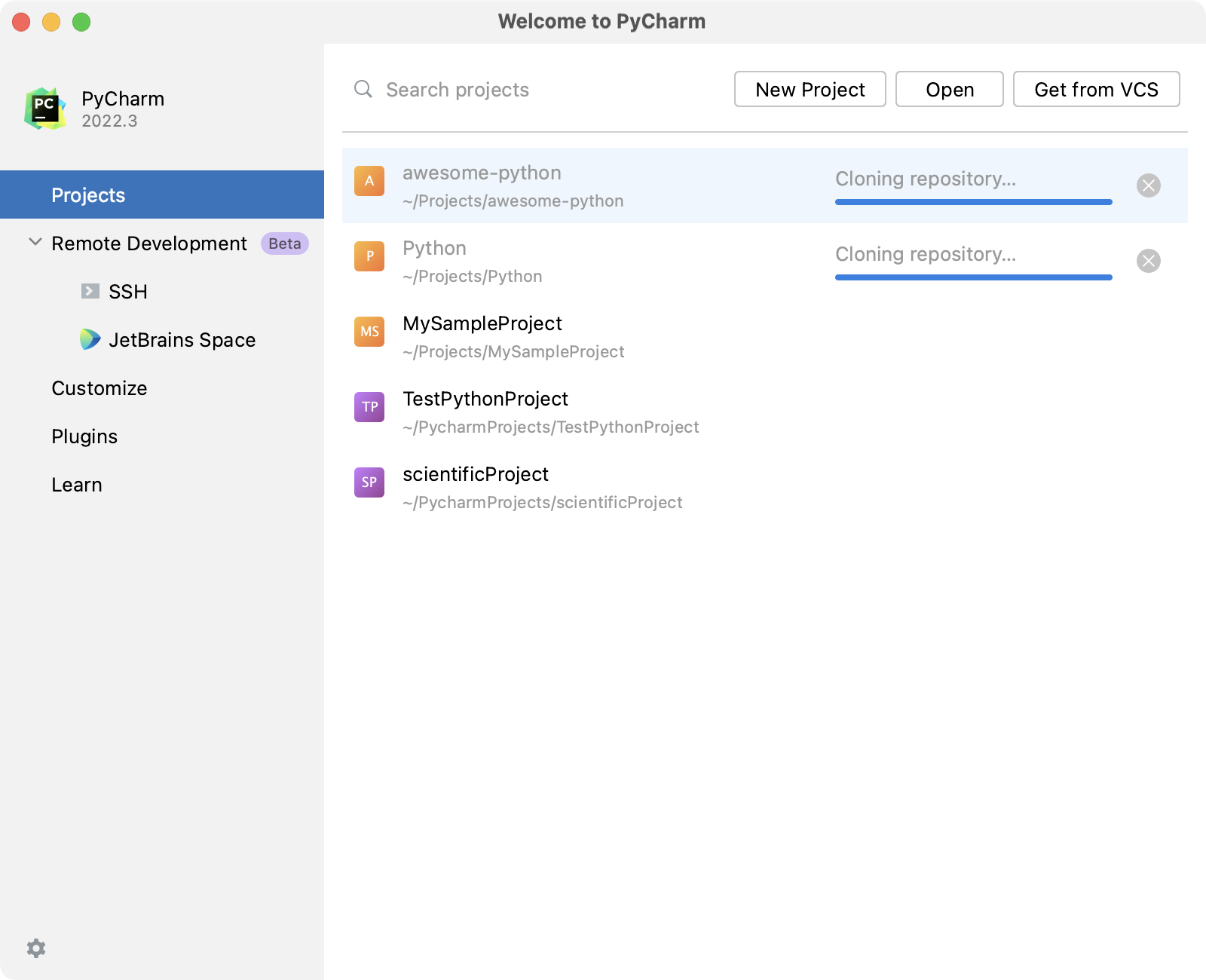 Как клонировать репозиторий с github pycharm
