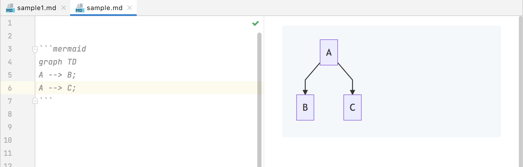 PlantUML diagrams in markdown