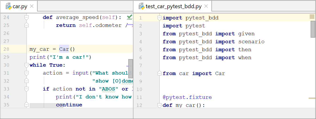 Splitting editor tabs