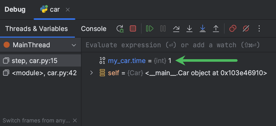 Debug your first Python application | PyCharm Documentation