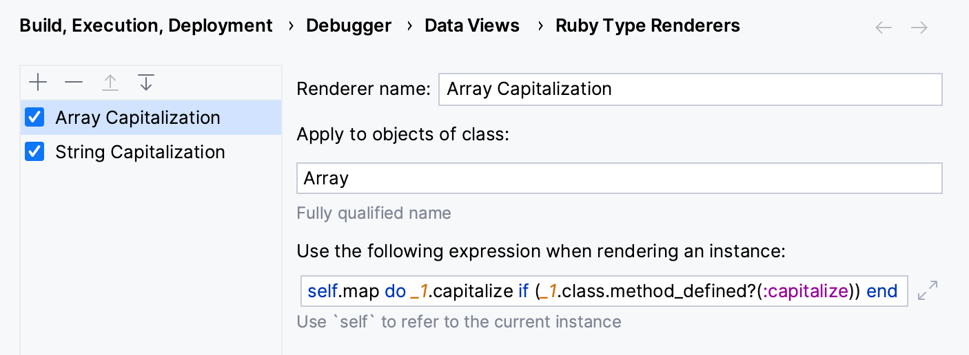 Add Ruby Type Renderers