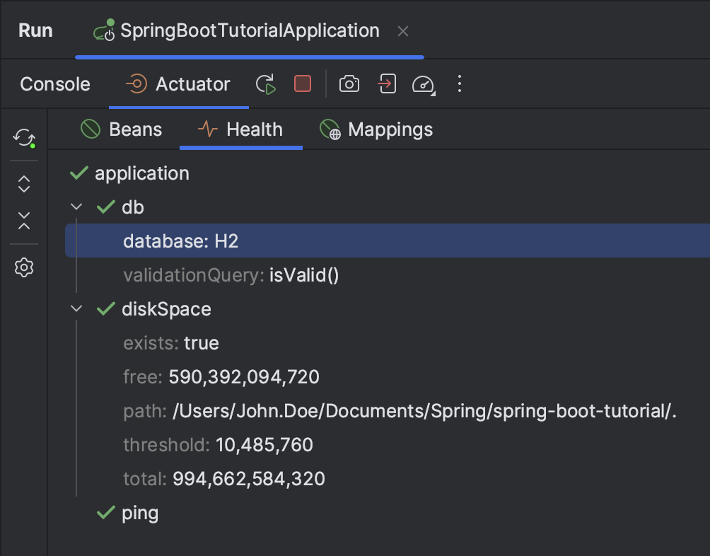Tutorial Explore Spring support features IntelliJ IDEA Documentation