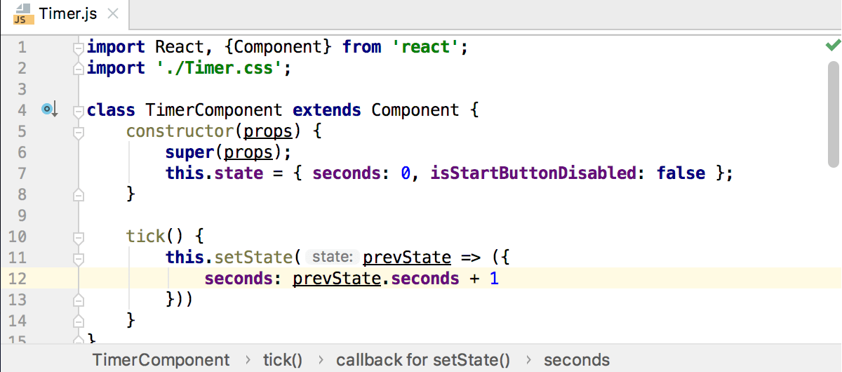 Default color schemes for JavaScript