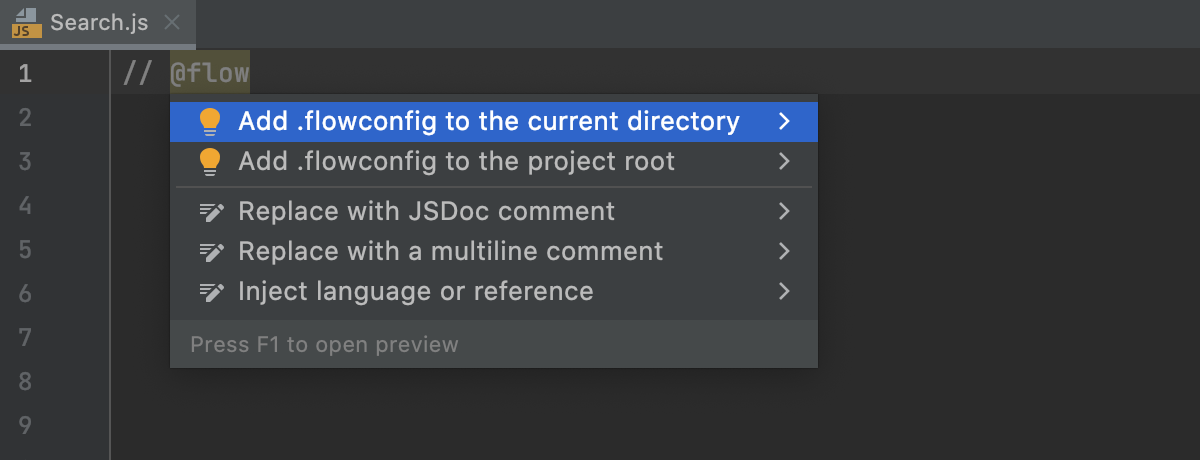 Flow IntelliJ IDEA Documentation