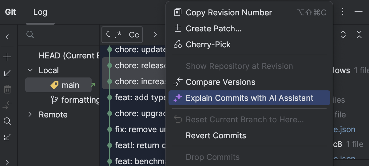 AI Assistant | WebStorm Documentation