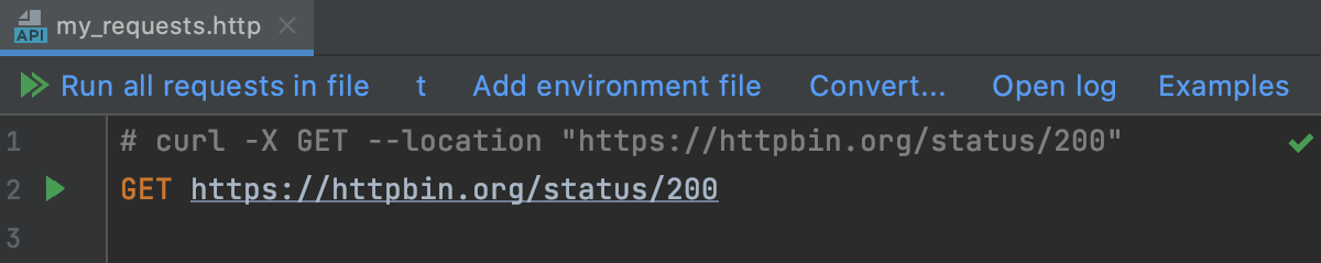 cURL request is converted into HTTP request on paste