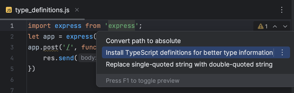 Configure JavaScript Libraries | WebStorm Documentation