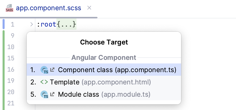 Navigate to related symbol