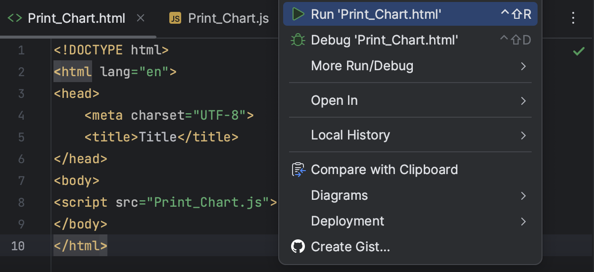 Run Applications | WebStorm Documentation