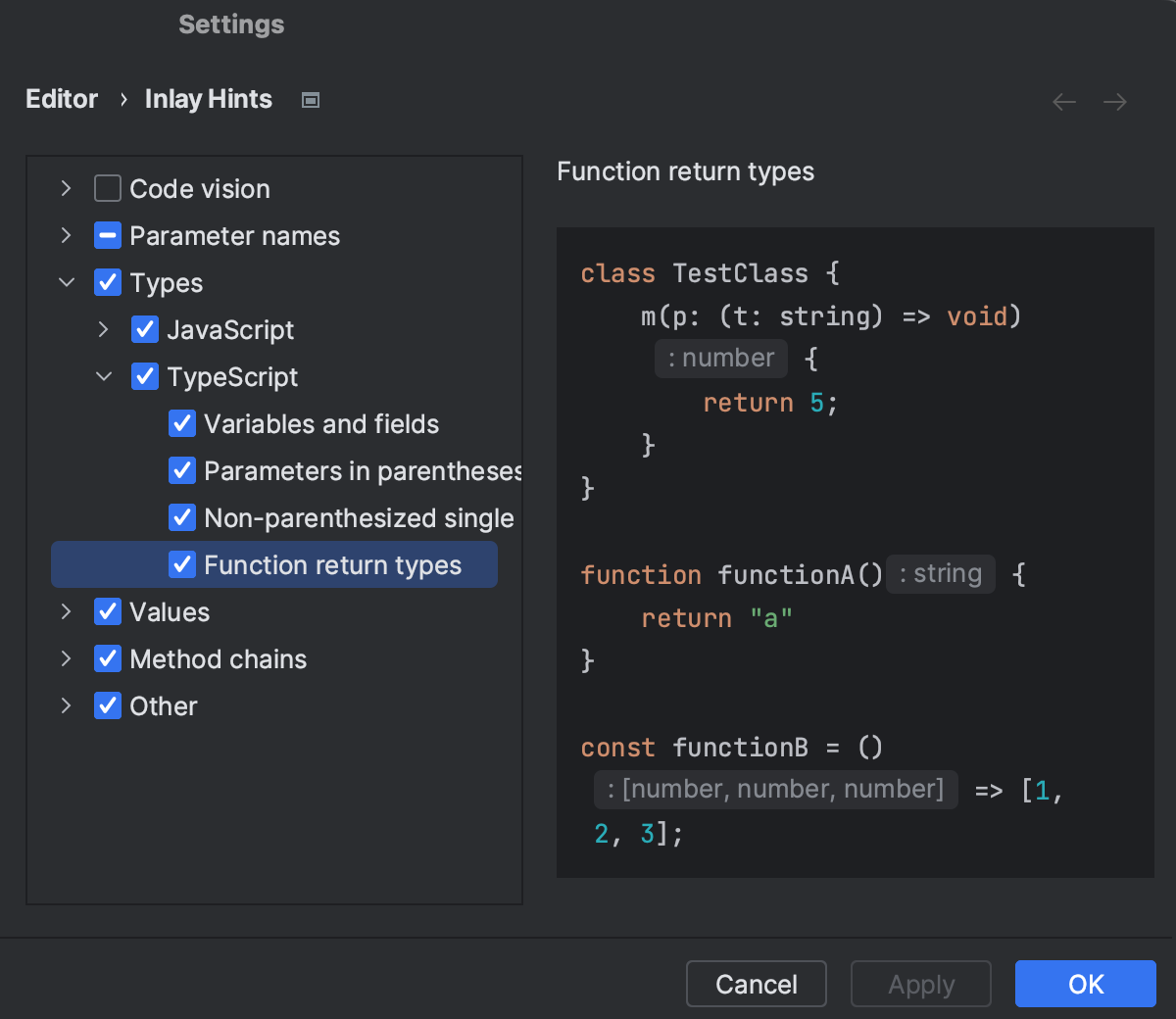 TypeScript | WebStorm Documentation