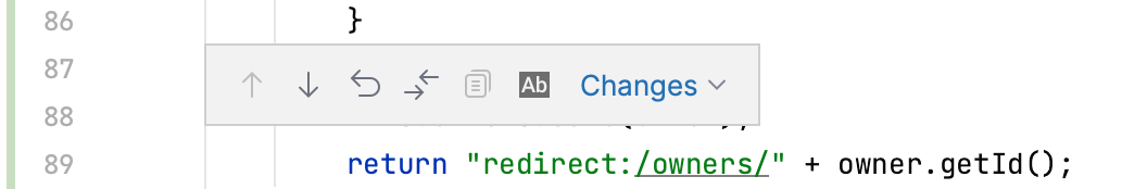 change marker toolbar