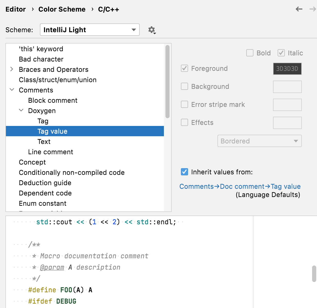 Doxygen documentation | CLion Documentation