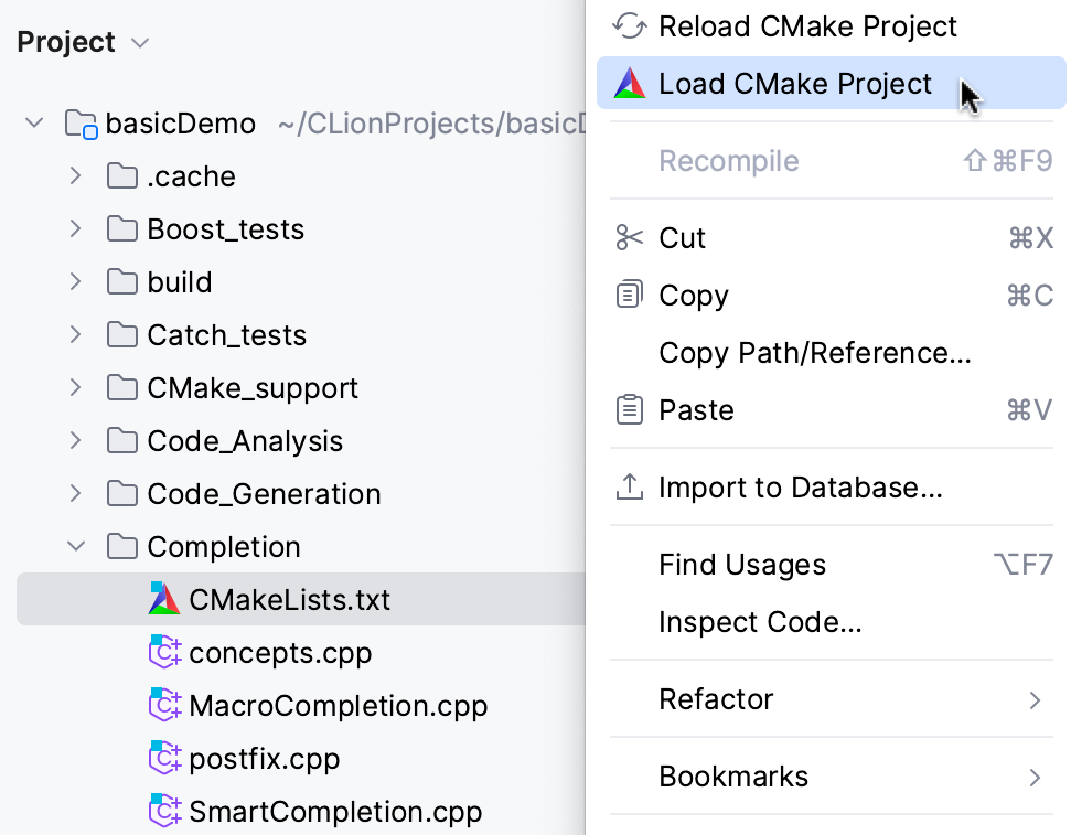 Right-click a test and click debug causes the indicator to spin