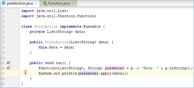 Java util function