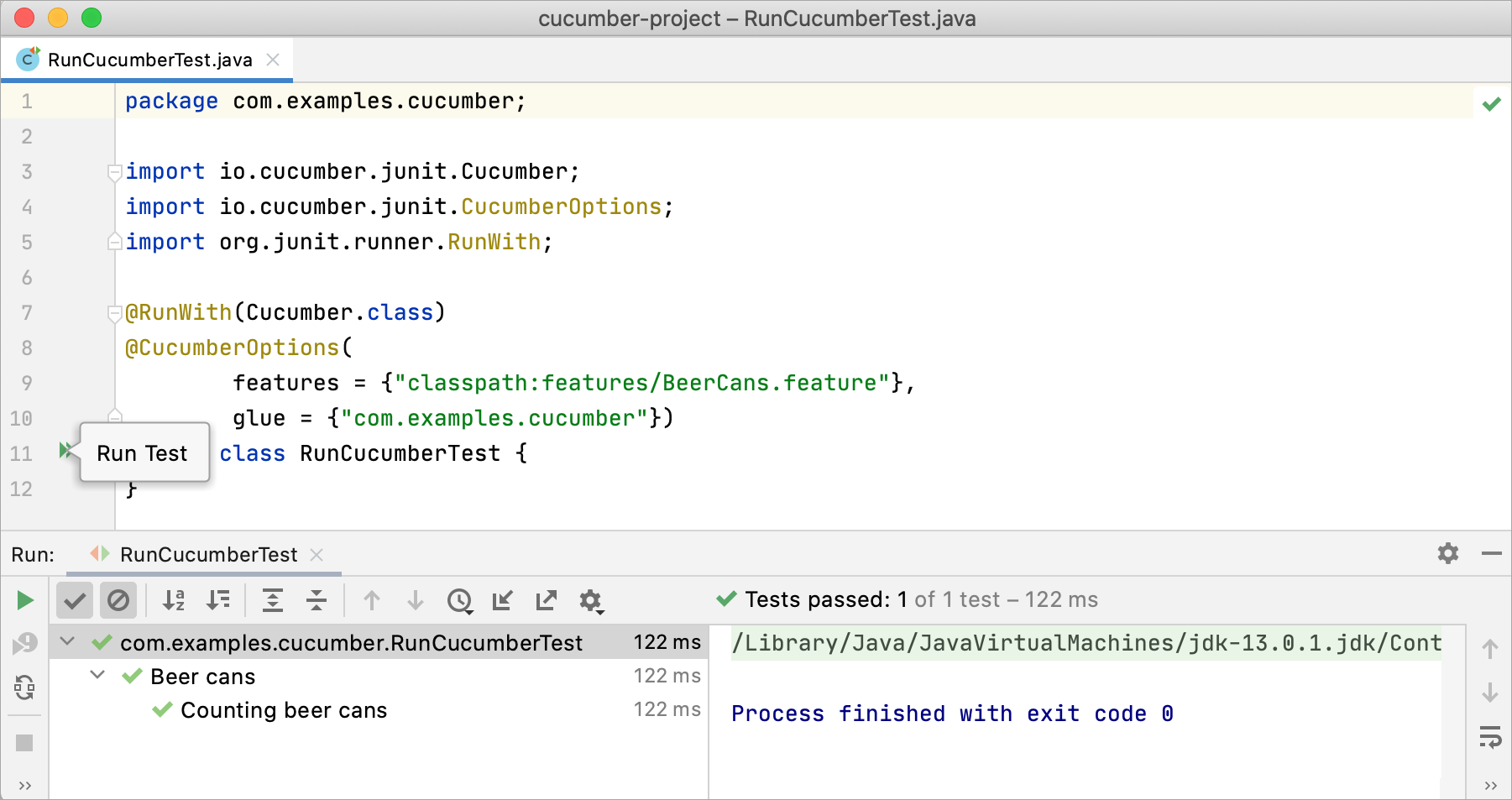 New Cucumber Project - Run as TestNG Test option not available on