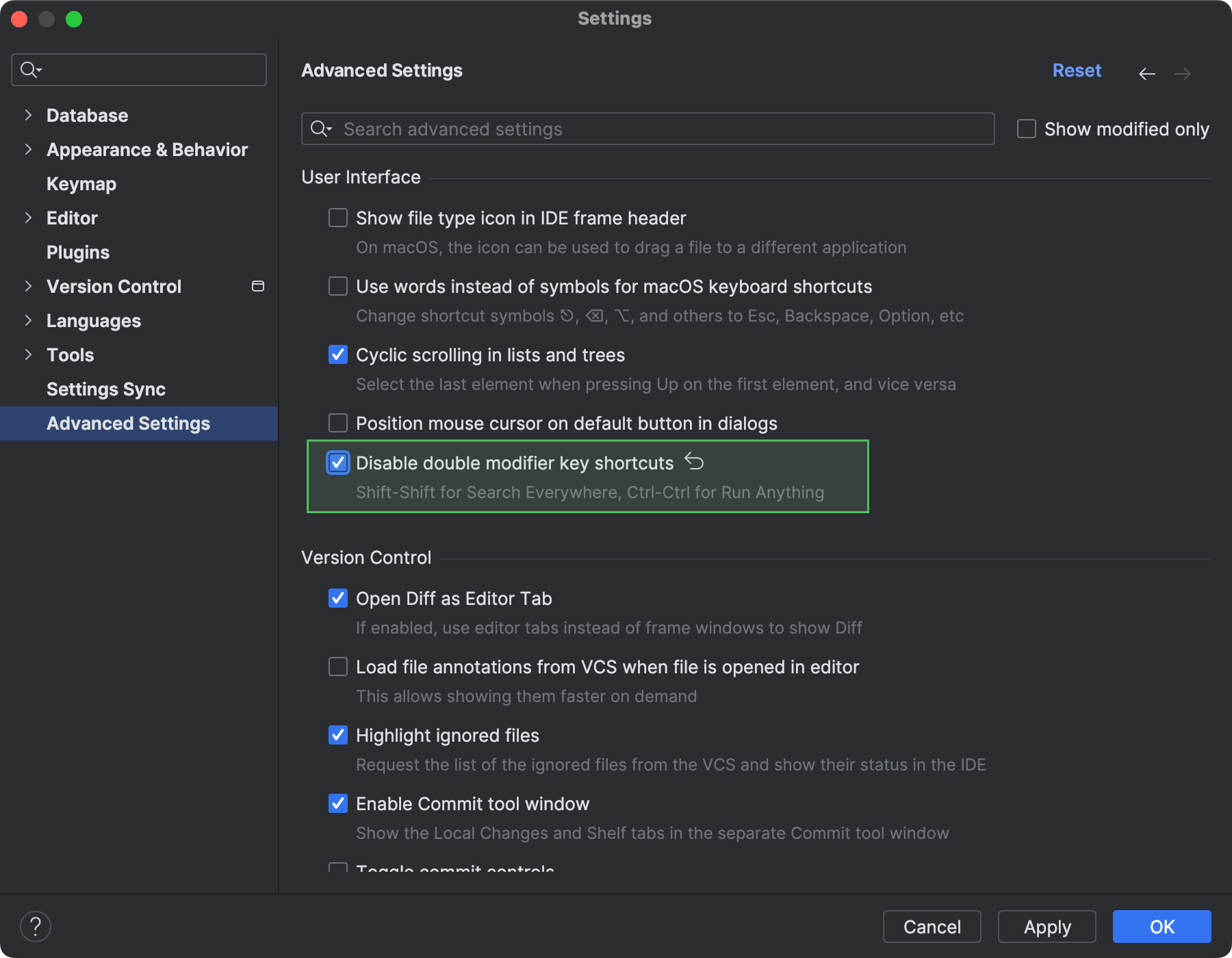 Configure keyboard shortcuts | DataGrip Documentation