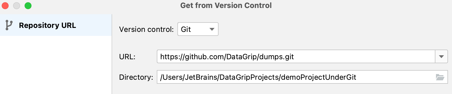 Getting a project from GitHub