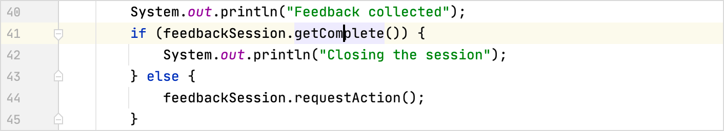 Selecting symbol for analysis