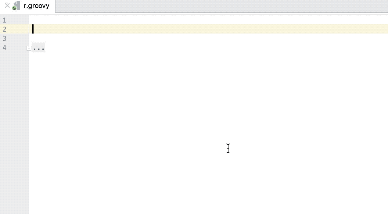 Work with Groovy code in the editor | IntelliJ IDEA Documentation