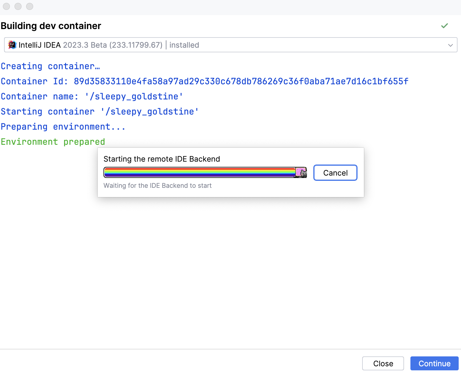 Creating a Dev Container