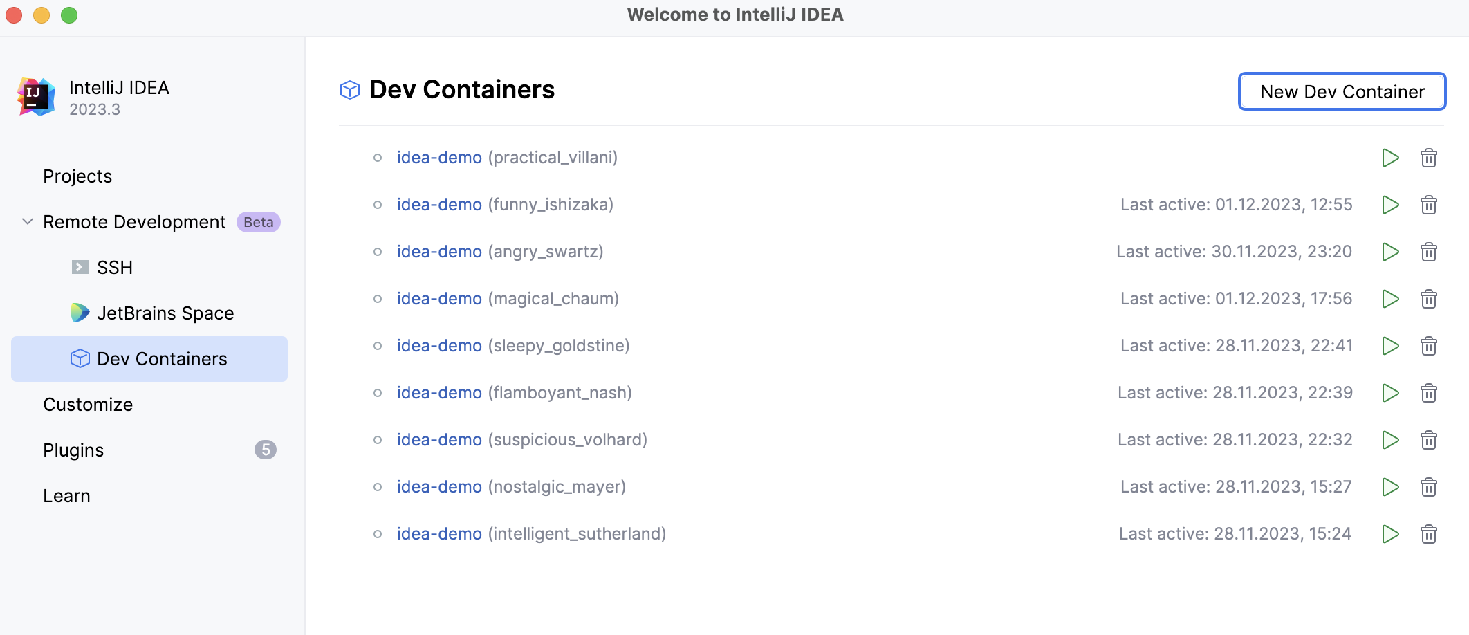 Dev Containers