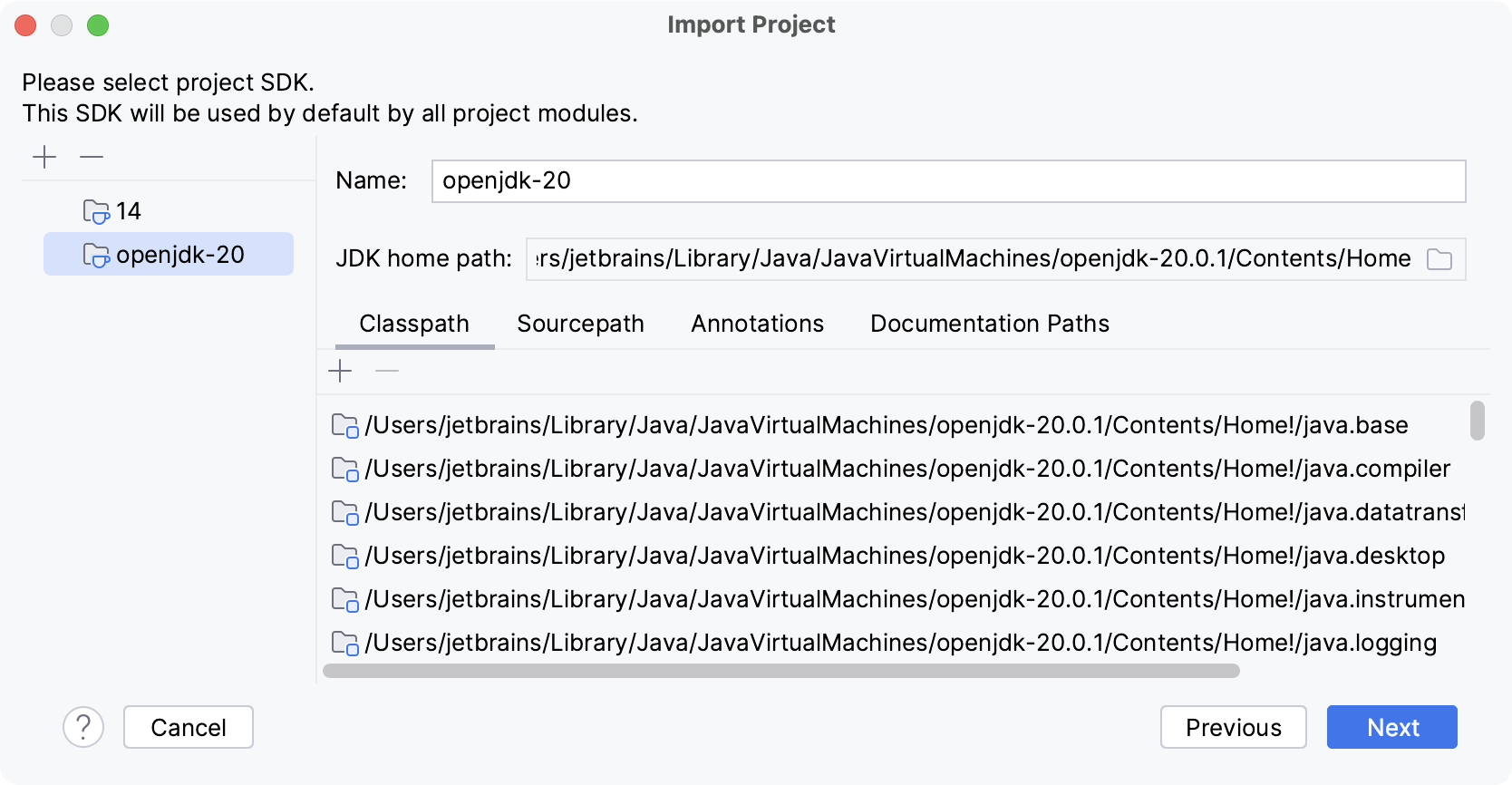 Import projects  IntelliJ IDEA Documentation