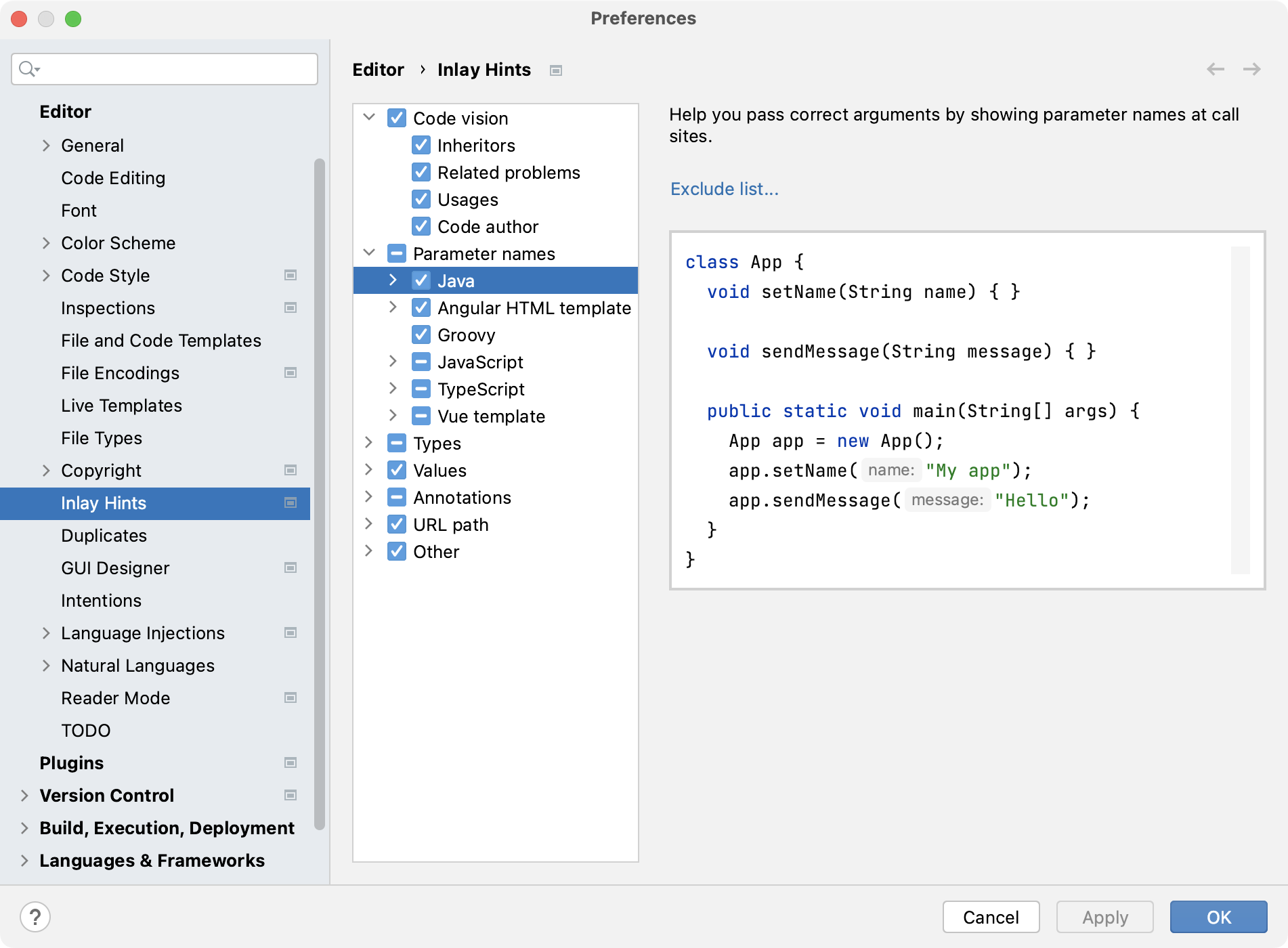 Feature Request: Inlay Hints - Feature Requests - Nova Developer Forum