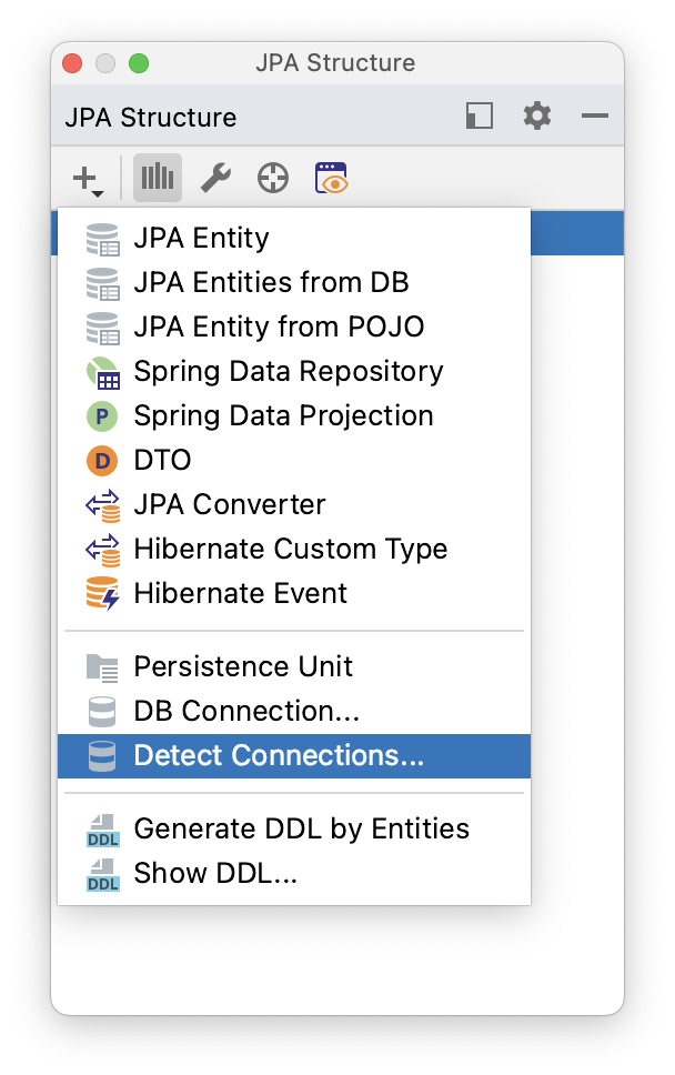 jpa-structure-db-connection