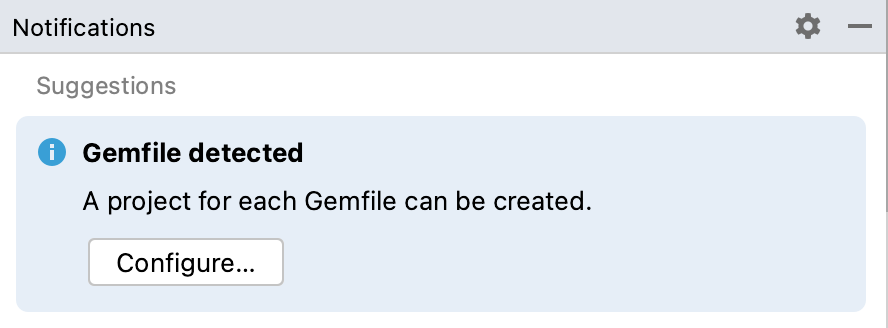 gemfile warning