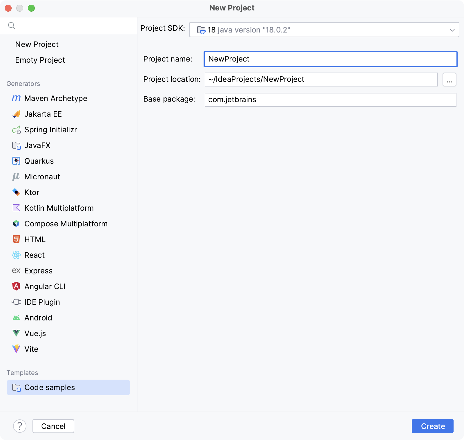 Save projects as templates  IntelliJ IDEA Documentation