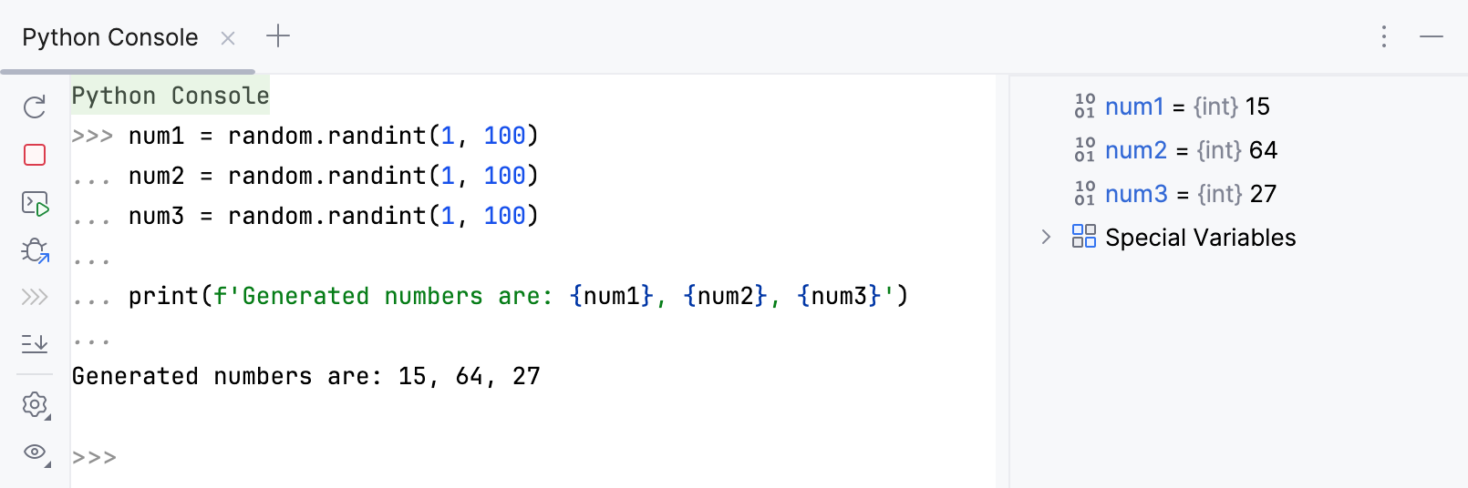 Adding cells to the Python code