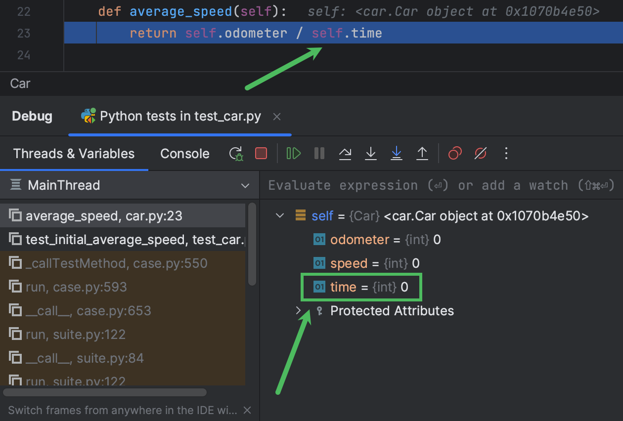 Test your first Python application | PyCharm Documentation