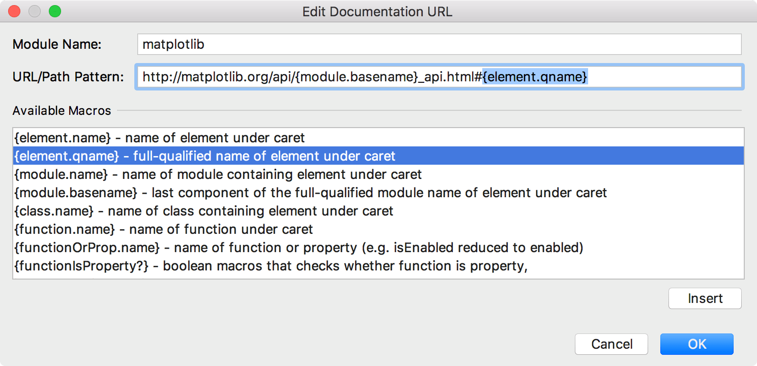 修改 matplotlib 文档的 URL