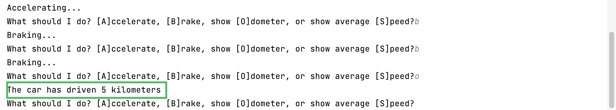 Running the script after having fixedthe problem