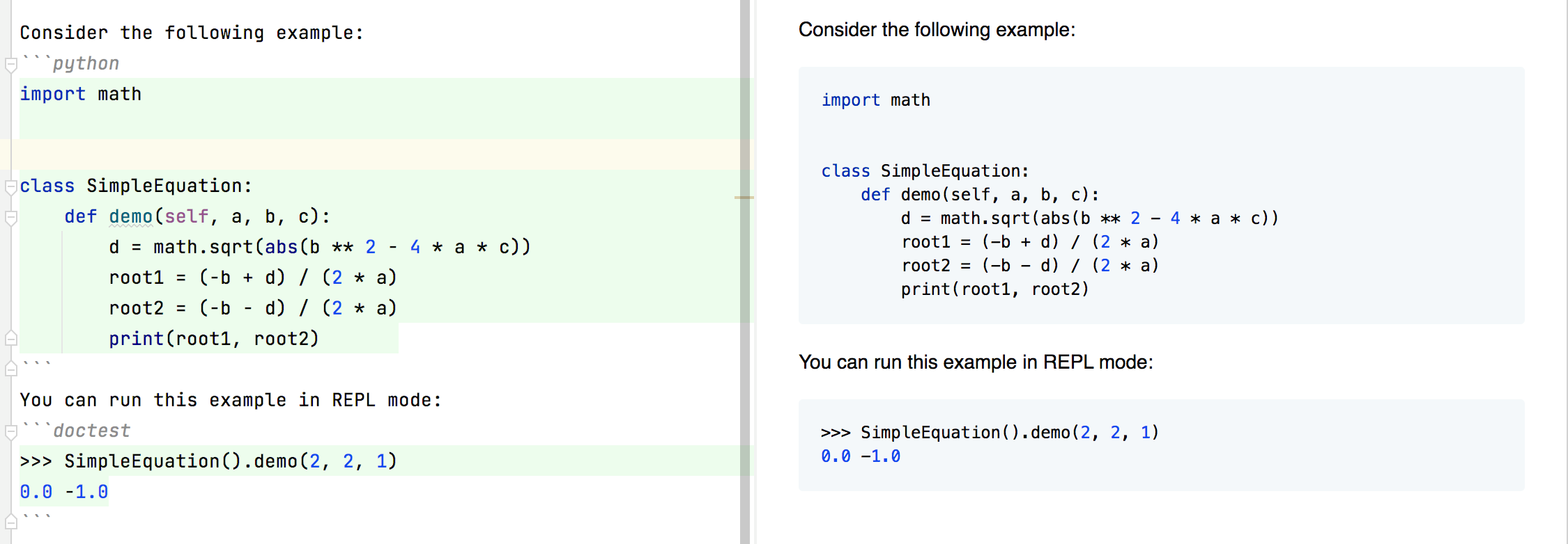 在 Markdown 中执行 REPL