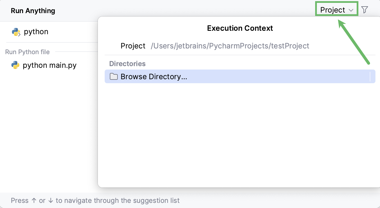 Execution context