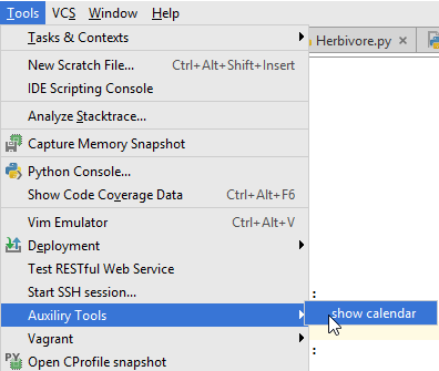 Py ssh 工具菜单