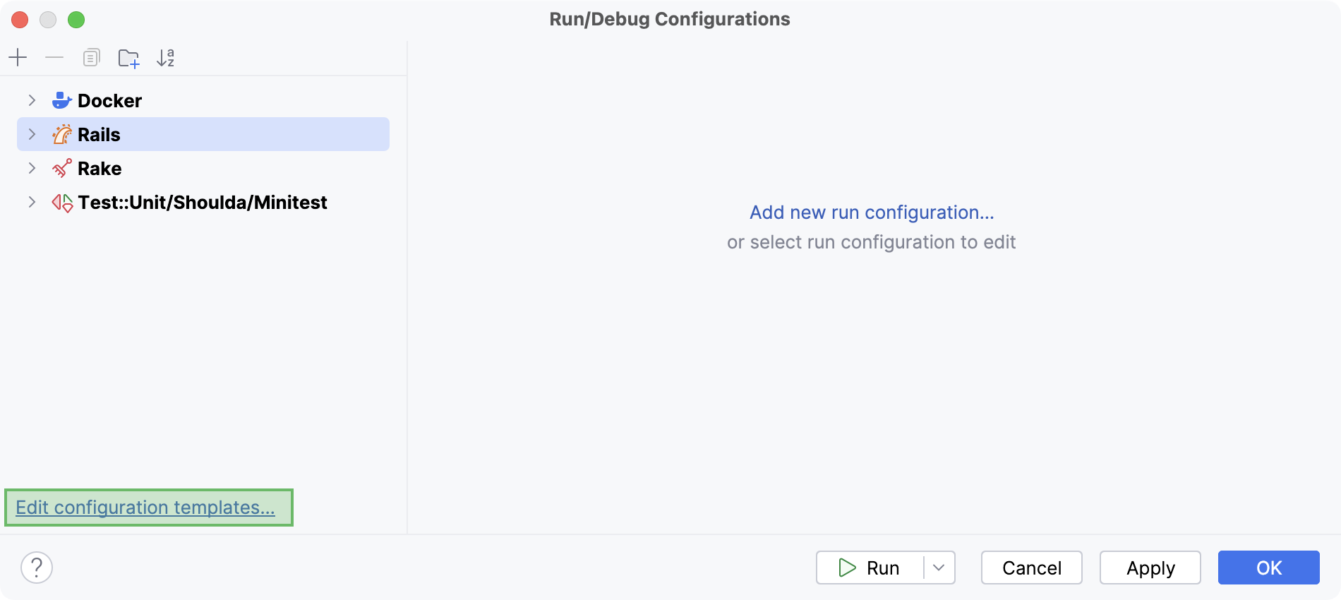 Run Rake tasks  RubyMine Documentation