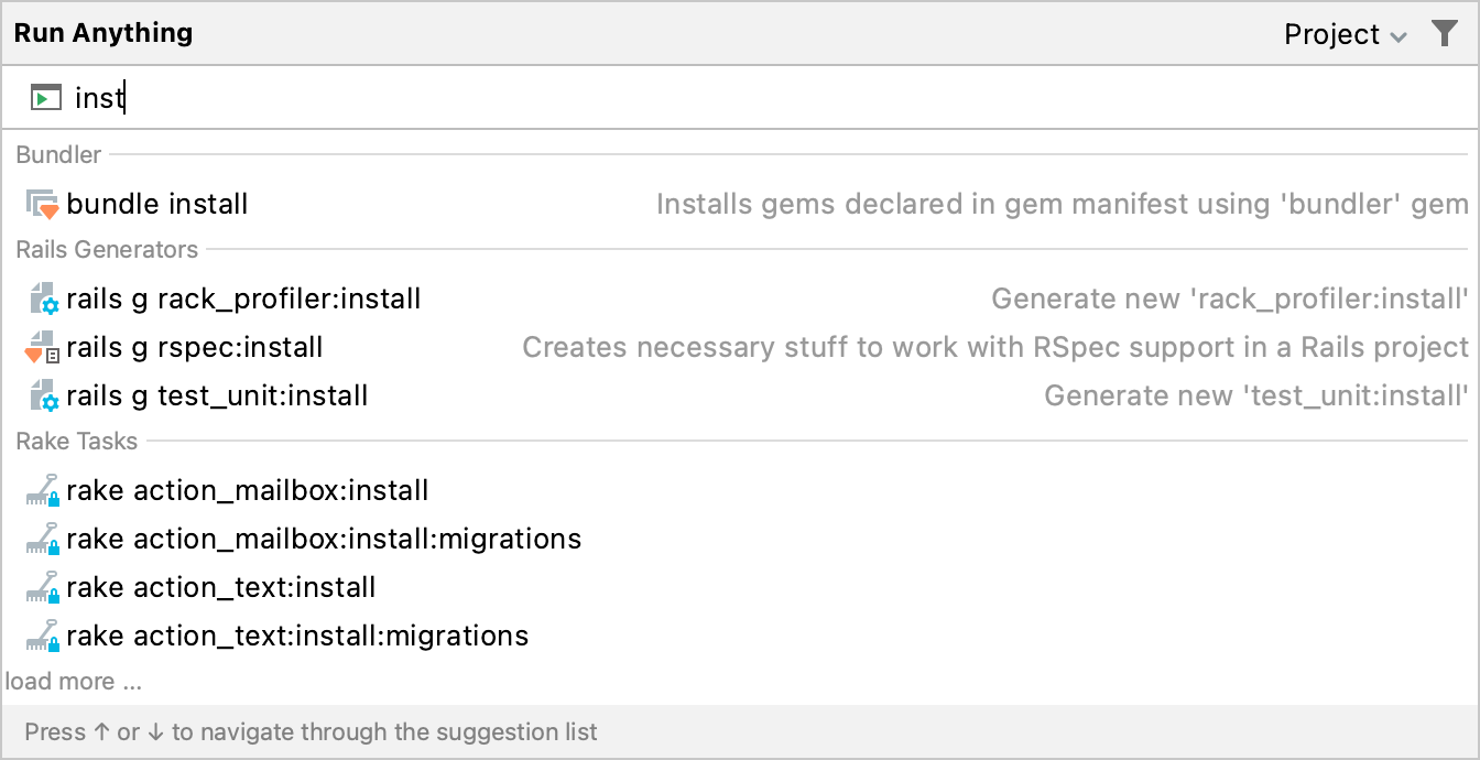 Run Rake tasks  RubyMine Documentation