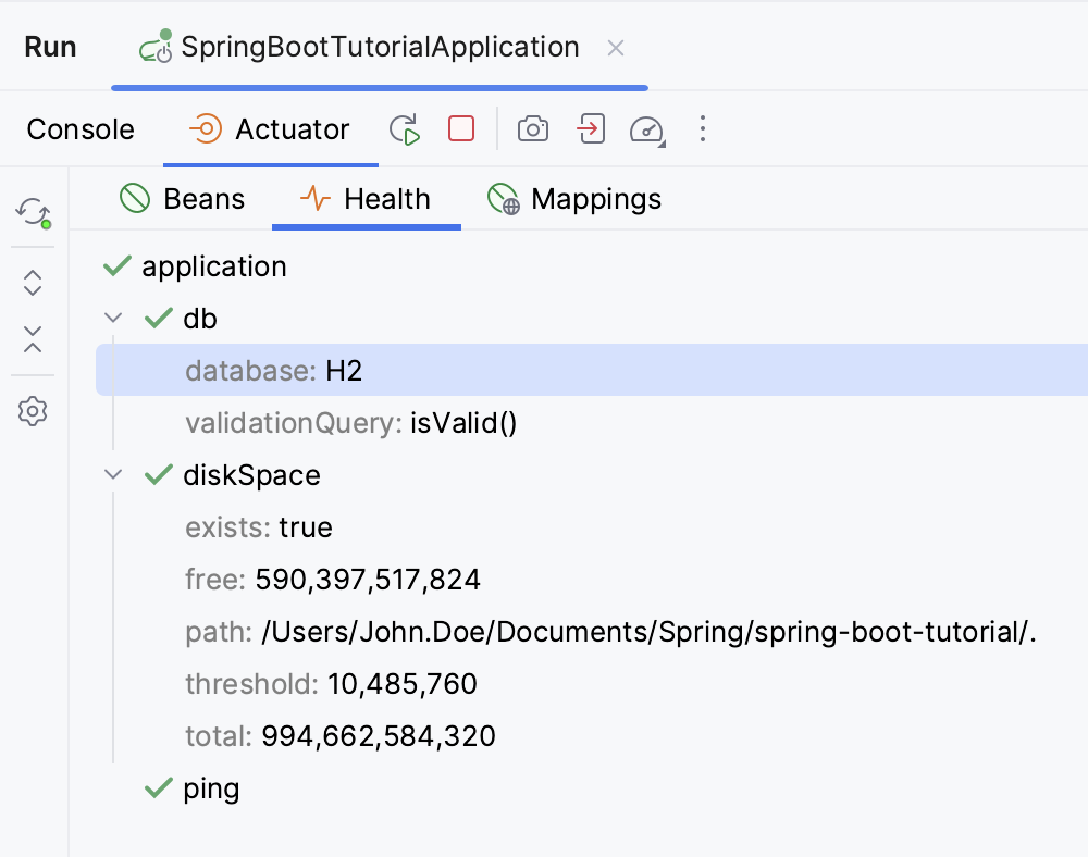 Spring Data  IntelliJ IDEA Documentation