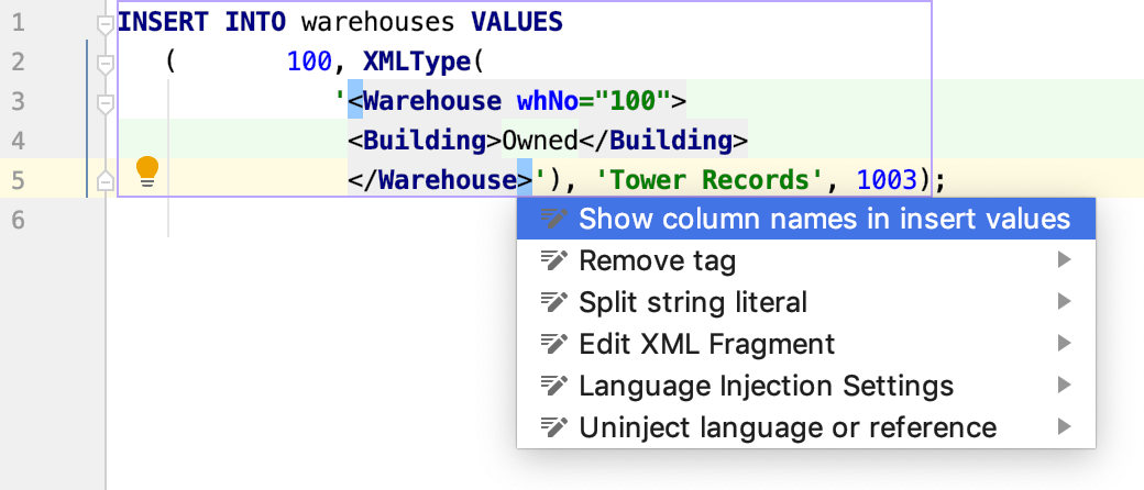 Inject XML and JSON automatically