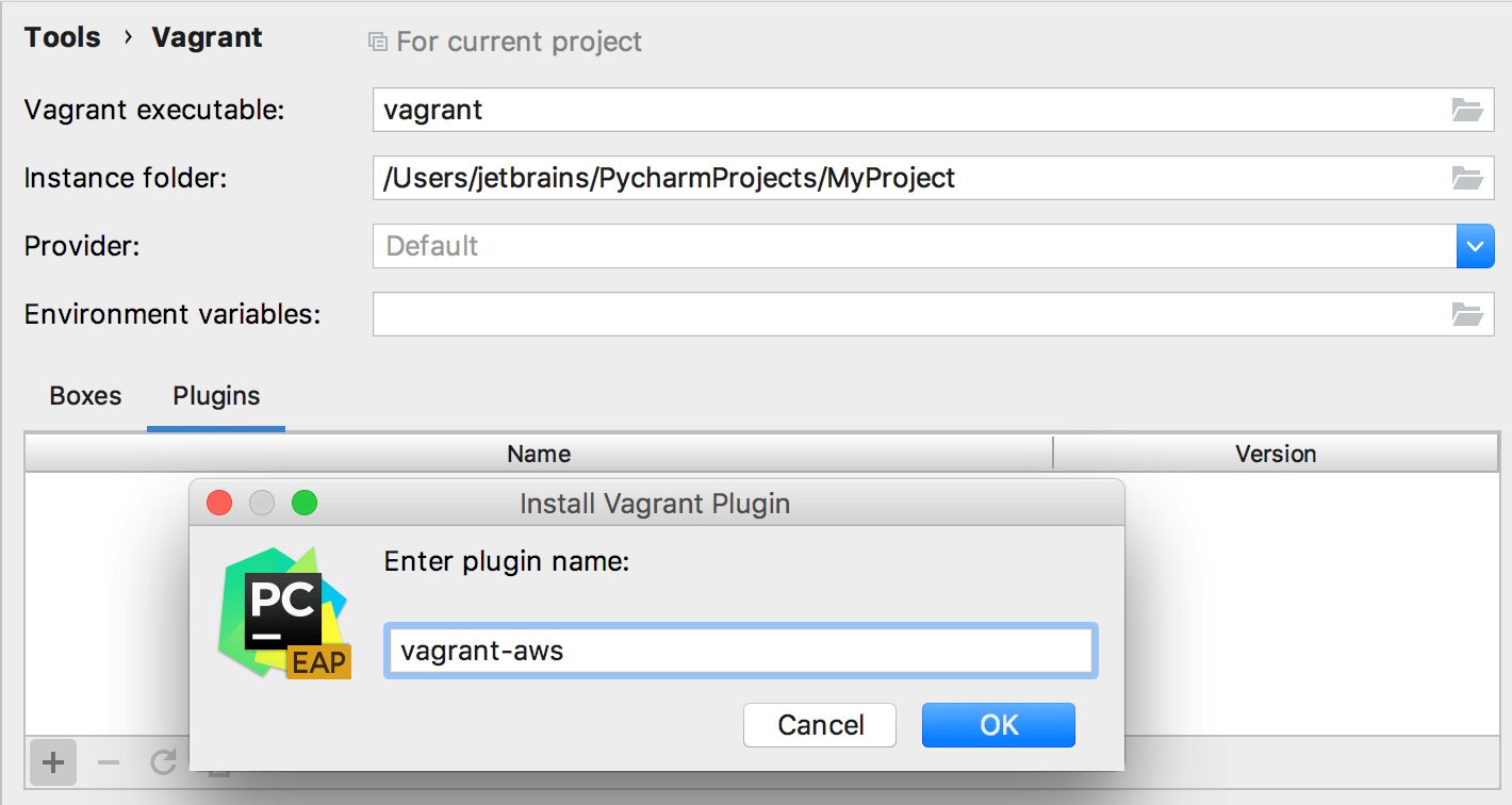 Adding a Vagrant plugin