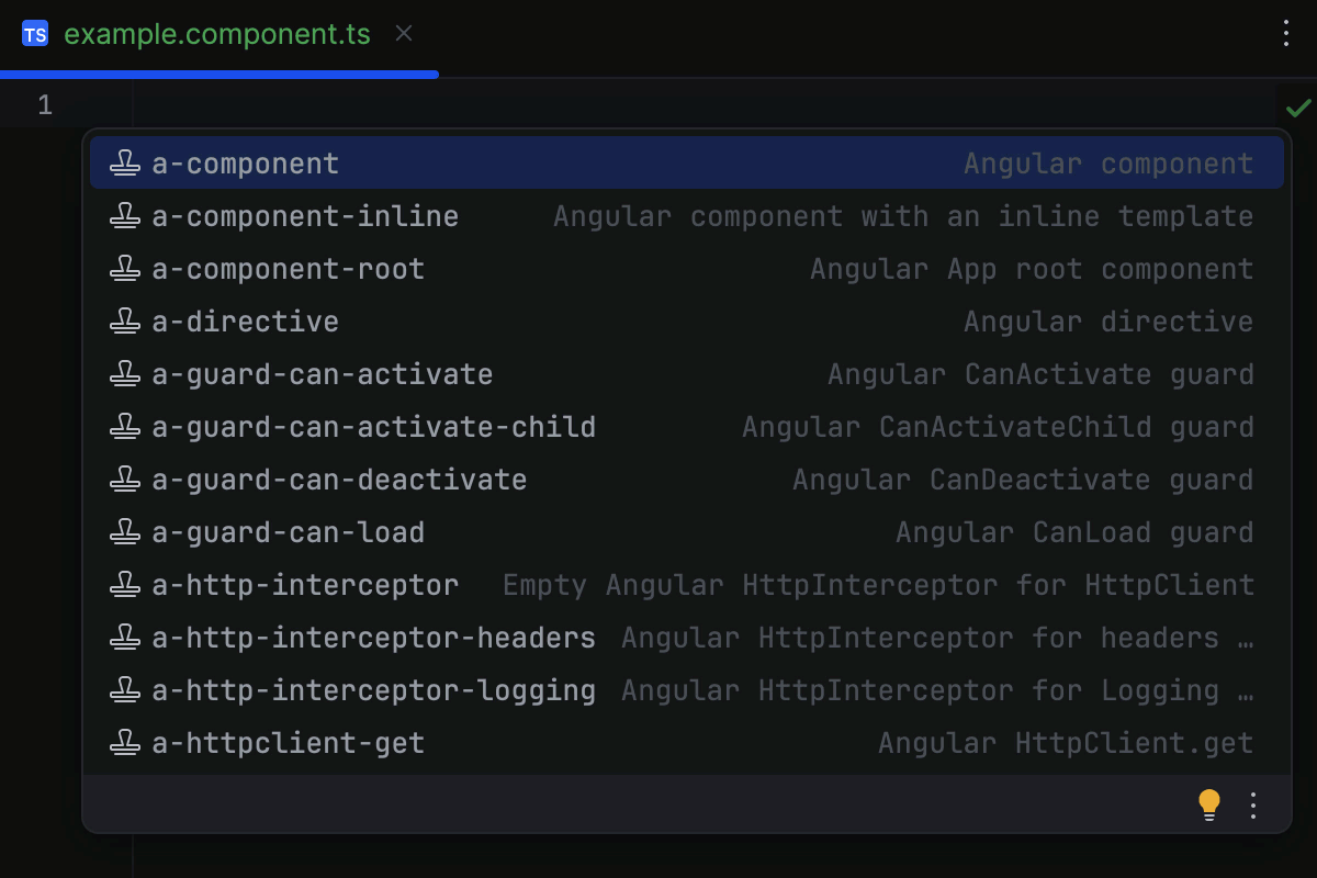Angular | PyCharm Documentation