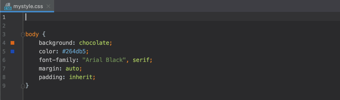 Style Sheets | WebStorm Documentation