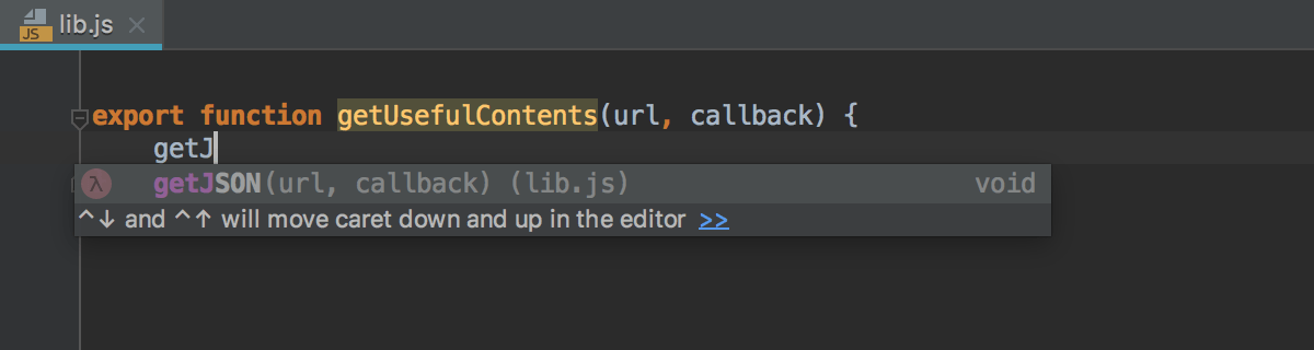 suggestion list narrowed down as you type suggestion list narrowed down as you type