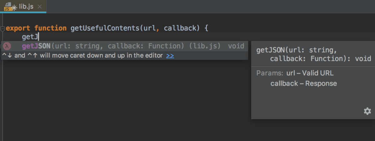 Basic completion: documentation look-up Basic completion: documentation look-up