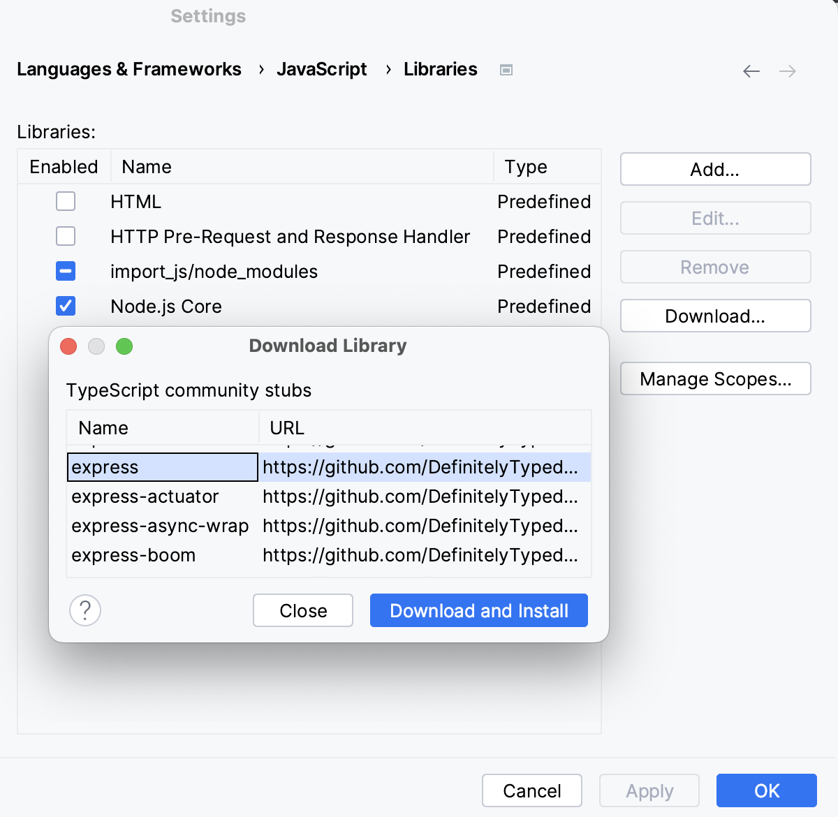 Add TypeScript definition file