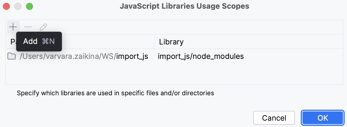 Add scope for HTML
